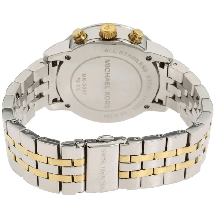 Michael Kors Ritz Tri-tone Chrono Ladies Two-Tone Watch MK5057