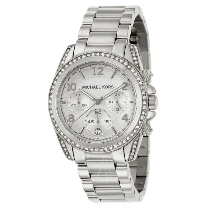 Michael Kors  Ladies Blair Silver Watch MK5165