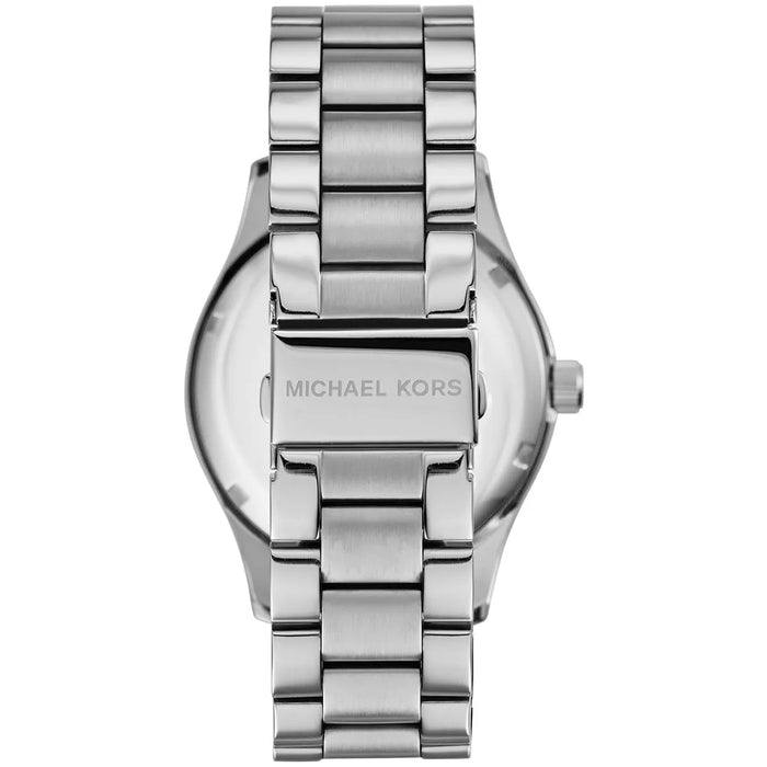 Michael Kors Ladies Layton Silver Watch MK5958