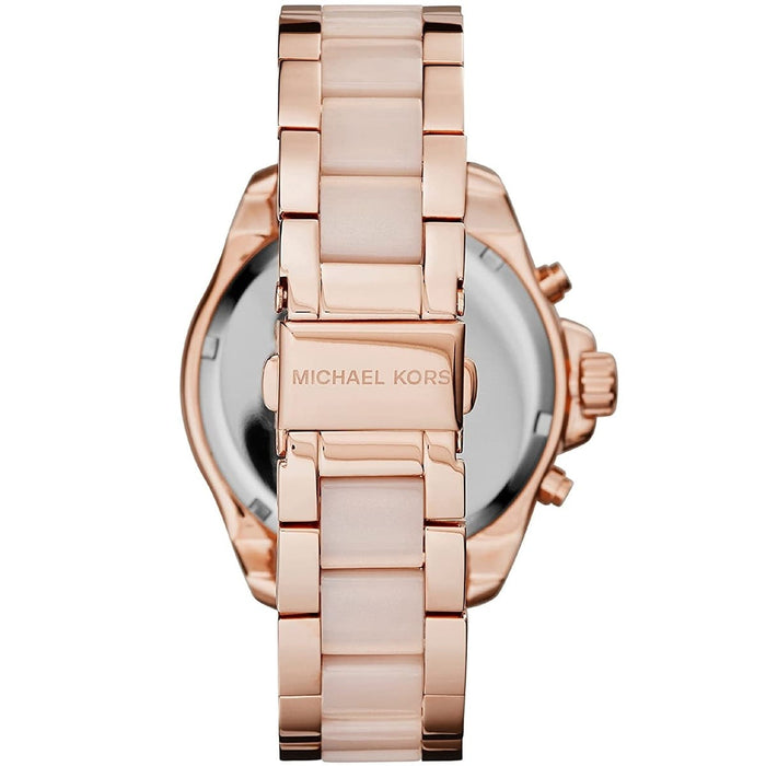 Michael Kors MK6096 Wren Crystal Dial and Rose Gold Tone Chronograph Ladies Watch