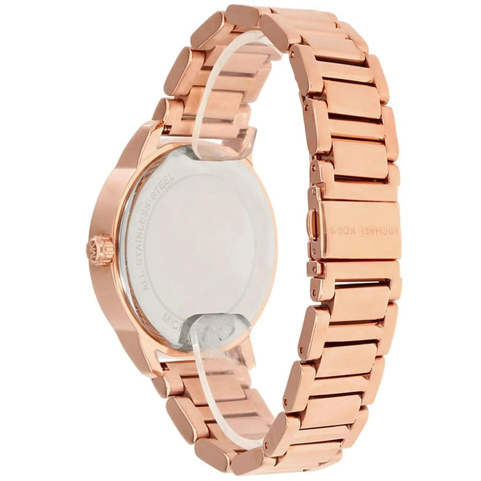 Michael Kors Ladies Kinley Rose Gold Watch MK6210