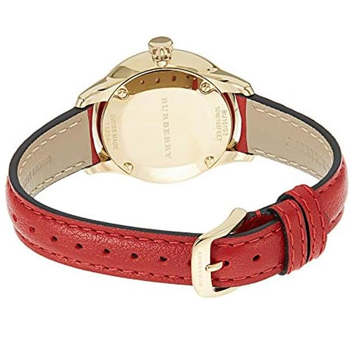 Burberry Classic Ladies Red Watch BU10102