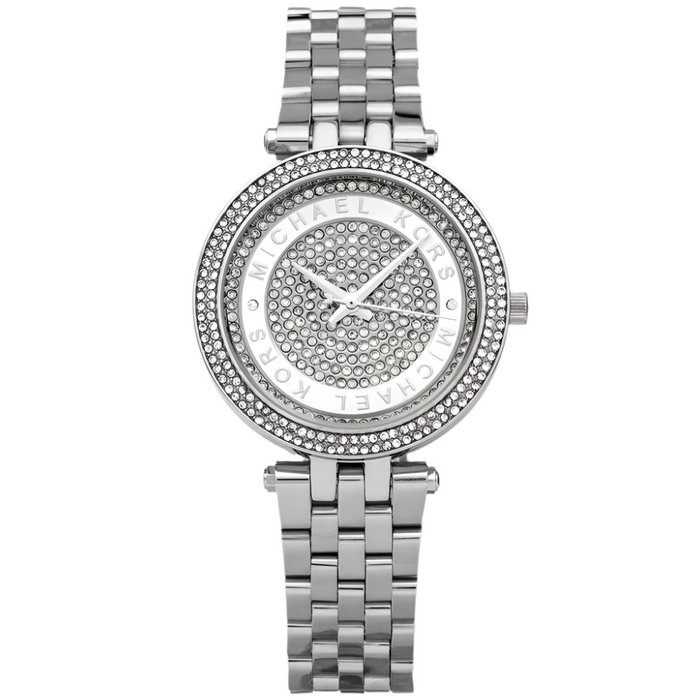 Michael Kors Mini Darci Ladies Silver Watch MK3476