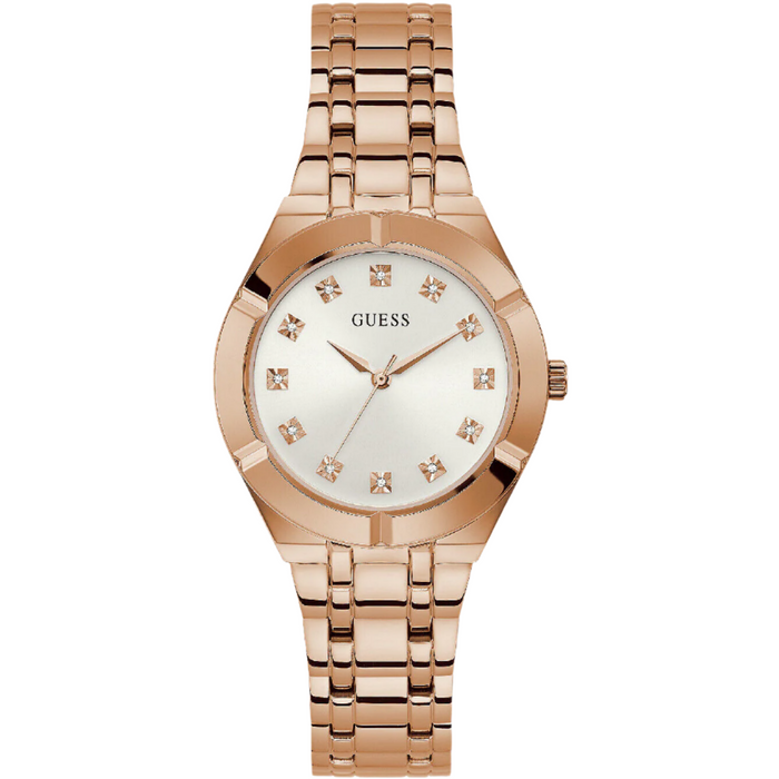 Guess Crystalline Rose Gold Ladies Watch GW0114L3