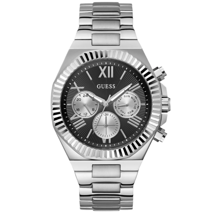 Guess Equity Silver Men's Watch GW0703G1