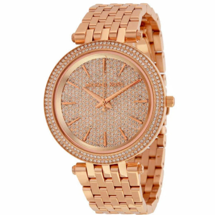 Michael Kors Ladies Darci Rose Gold Watch MK3439