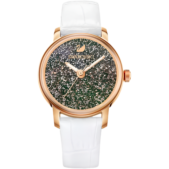 Swarovski 5344635 Crystalline Hours Ladies Rose Gold Watch