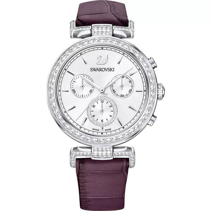 Swarovski 5296835 Passage Ladies Purple Watch