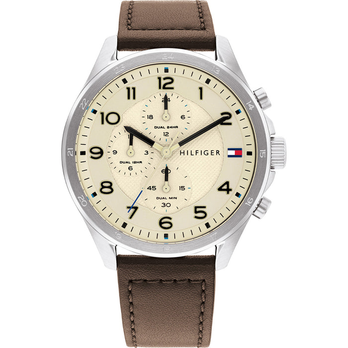 Tommy Hilfiger Chrono Men's Beige Watch 1792003