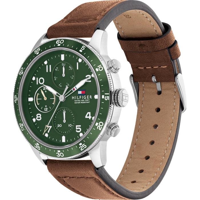 Tommy Hilfiger Chrono Men's Green Watch 1791948