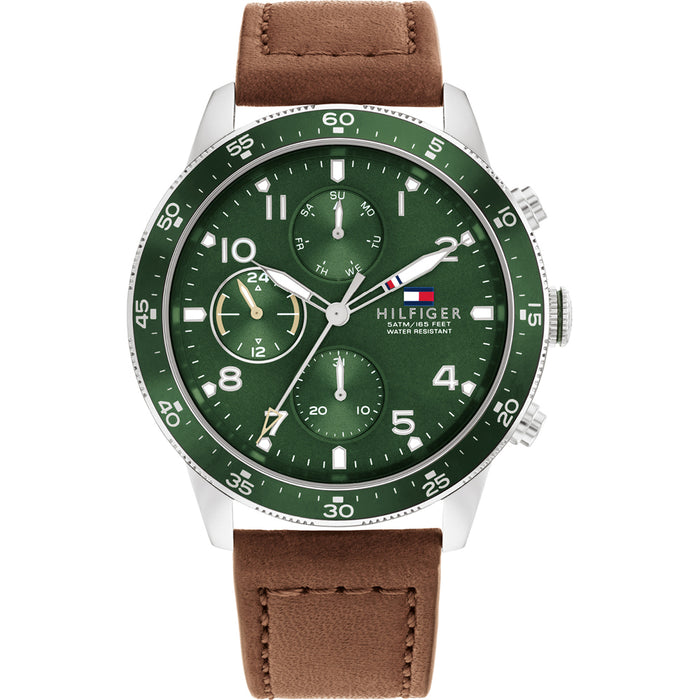 Tommy Hilfiger Chrono Men's Green Watch 1791948