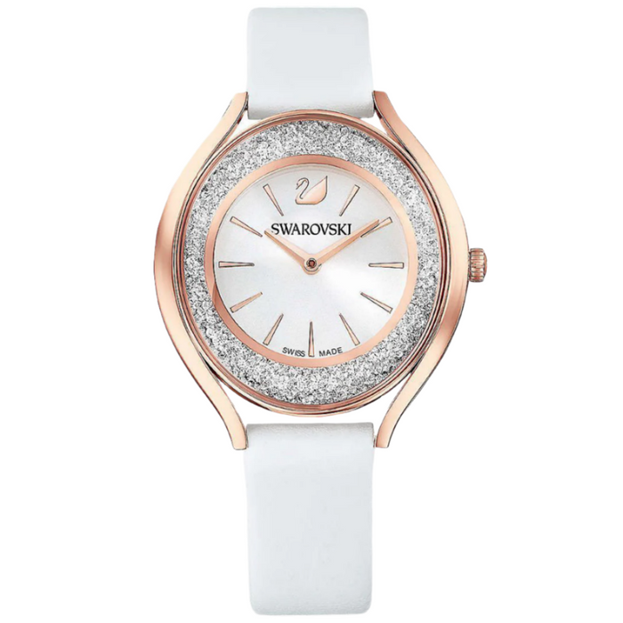 Swarovski 5519453 Crystalline Aura Ladies White Watch