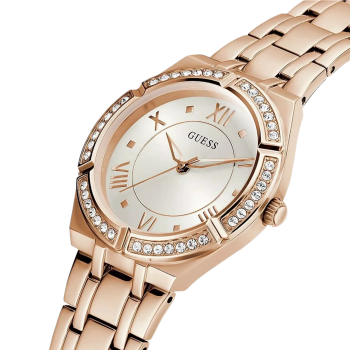 Guess Cosmo Rose Gold Ladies Watch GW0033L3