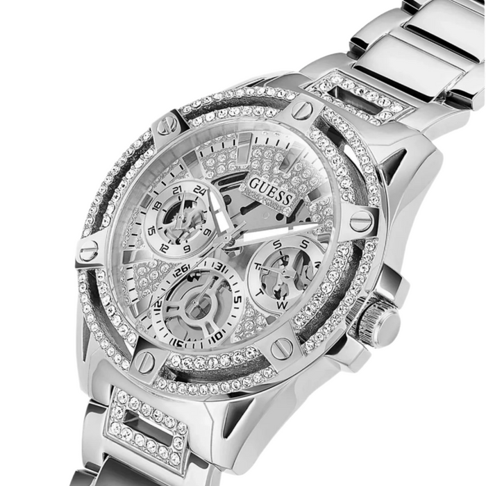 Guess Queen Silver Ladies Watch GW0464L1