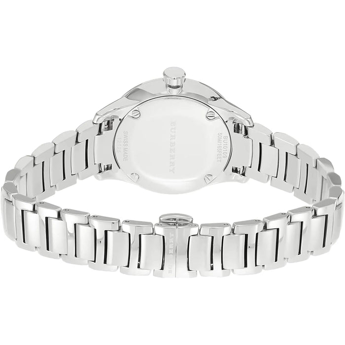 Burberry BU10108 Silver The Classic Stainless Steel Ladies Watch