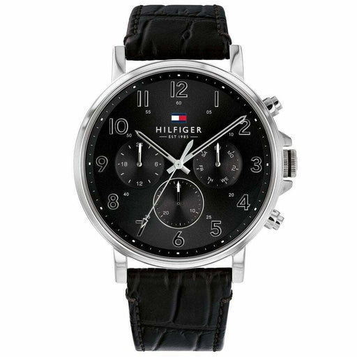 Mens Black Chronograph Tommy Hilfiger Watch 1710381