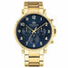 Mens Gold Chronograph Tommy Hilfiger Watch 1710384