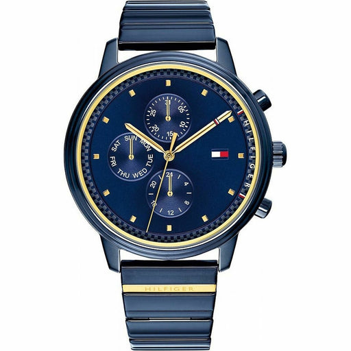 Ladies Gigi Hadid Blue Chronograph Tommy Hilfiger Watch 1781893