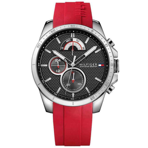 Mens Red Chronograph Tommy Hilfiger Watch 1791351