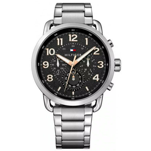 Mens Black Chronograph Tommy Hilfiger Watch 1791422