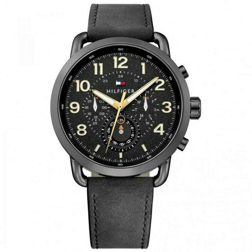 Mens Black Chronograph Tommy Hilfiger Watch 1791426