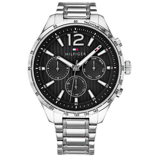 Mens Black Chronograph Tommy Hilfiger Watch 1791469