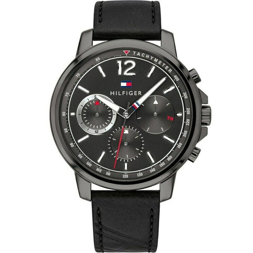 Mens Black Chronograph Tommy Hilfiger Watch 1791533