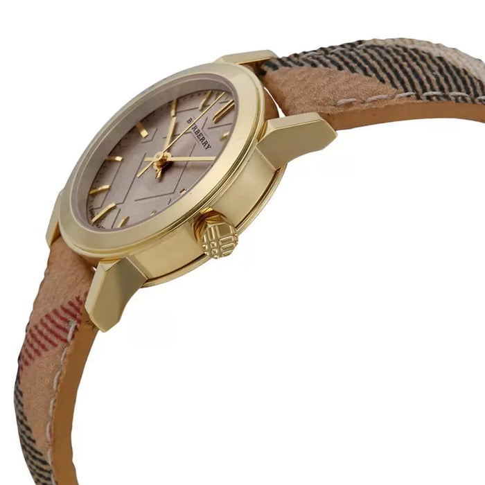 Burberry BU9219 The Haymarket Check Fabric Ladies Watch