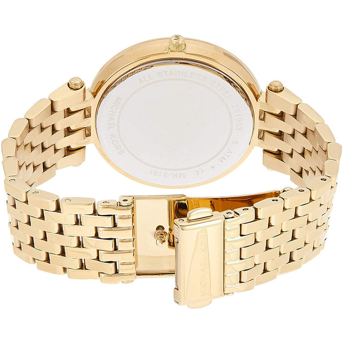 Michael Kors MK3191 Darci Gold Stainless Steel Ladies Watch