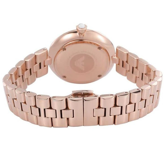 Emporio Armani AR11196 Rose Gold Stainless Steel Ladies Watch