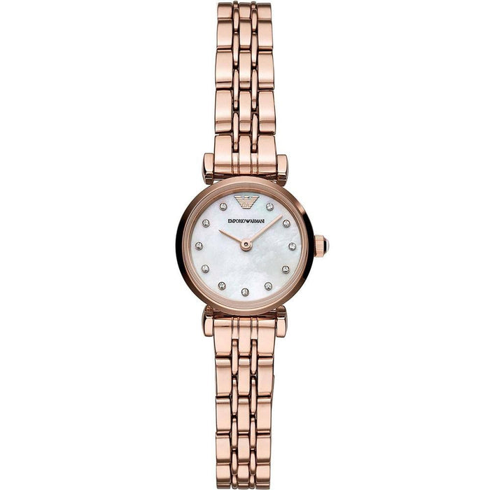 Emporio Armani AR11203 Rose Gold Gianni T-Bar Ladies Watch