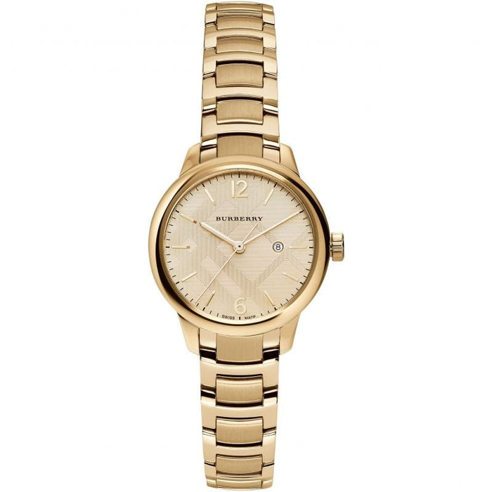 Burberry BU10109 Gold The Classic Stainless Steel Ladies Watch