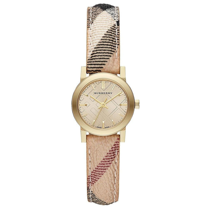 Burberry BU9219 The Haymarket Check Fabric Ladies Watch