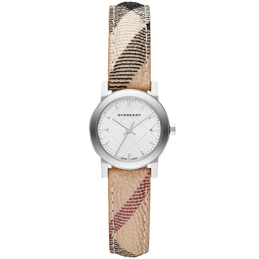 WoMens The City Haymarket Check Burberry Watch BU9222