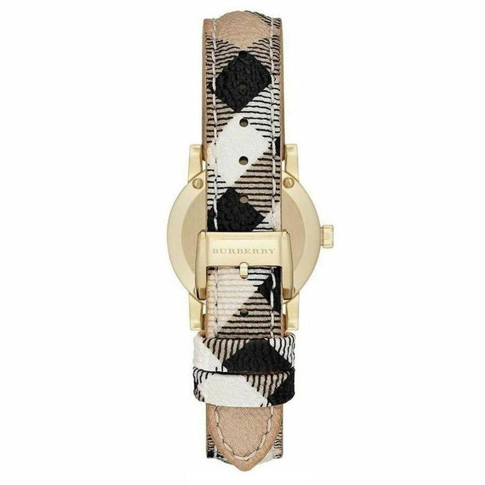 Burberry BU9226 The City Diamond Haymarket Fabric Ladies Watch