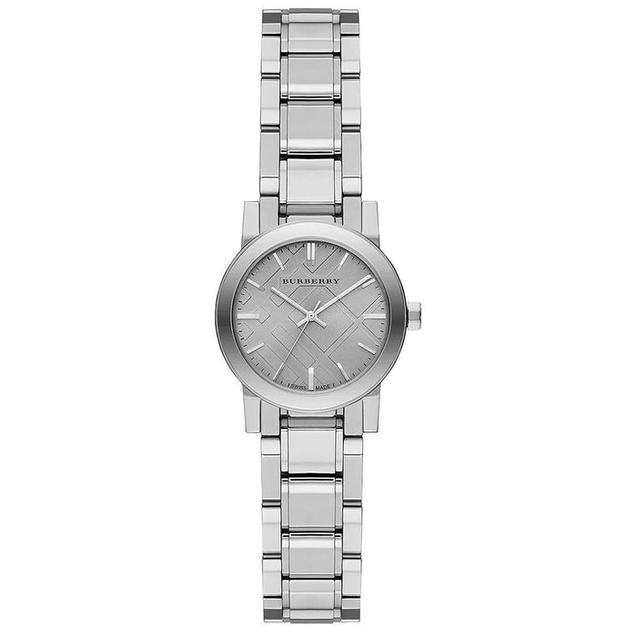 Burberry BU9229 The City Silver Dial Stainless Steel Ladies Watch