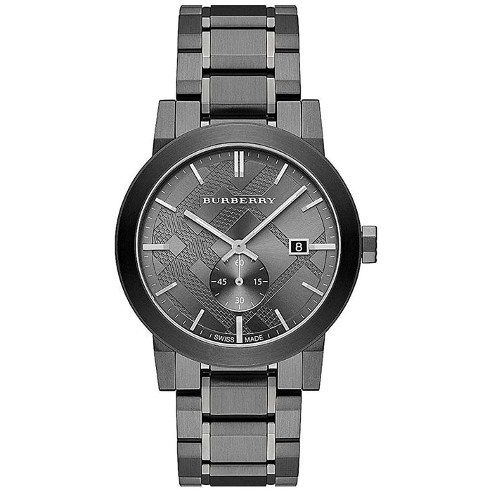 Burberry BU9902 Gunmetal Grey Stainless Steel Chronograph Men's Watch