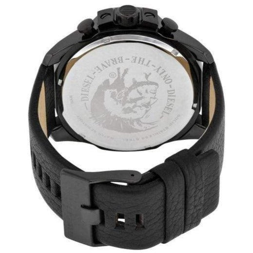 Diesel DZ4323 Black Mega Chief Chronograph Leather Men's Watch