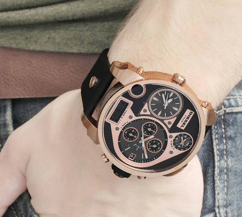 Diesel DZ7261 Rose Gold Mr. Daddy Chronograph Men's Watch