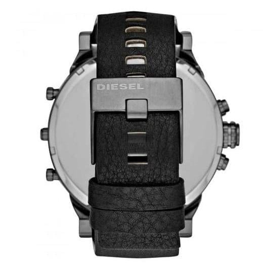 Diesel DZ7348 Mr. Daddy 2.0 Black Leather Chronograph Men's Watch