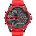 Mens Daddy 2.0 Red Chronograph Diesel Watch DZ7370