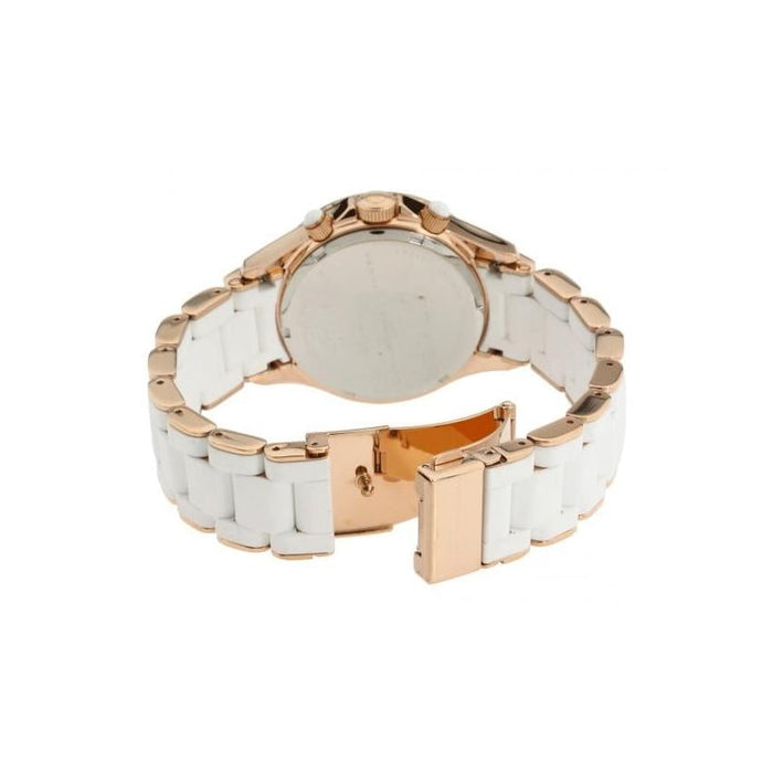 Marc Jacobs MBM2547 Rock Two-Tone Rose Gold Chronograph Ladies Watch