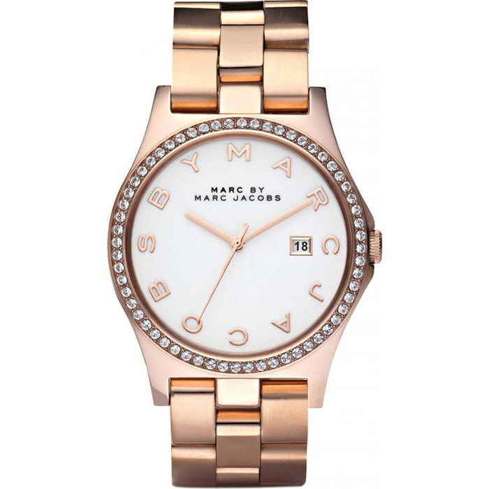 Marc Jacobs MBM3079 Henry Rose Gold Stainless Steel  Ladies Watch