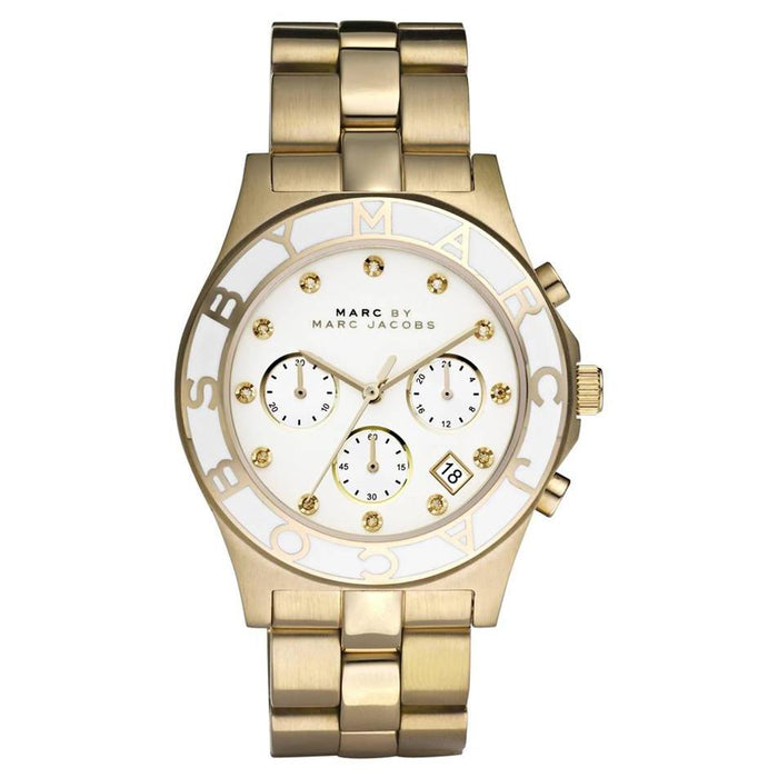 Marc Jacobs MBM3081 Blade Gold Stainless Steel Ladies Watch