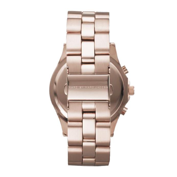 Marc Jacobs  MBM3102 Rose Gold Stainless Steel Chronograph  Ladies Watch