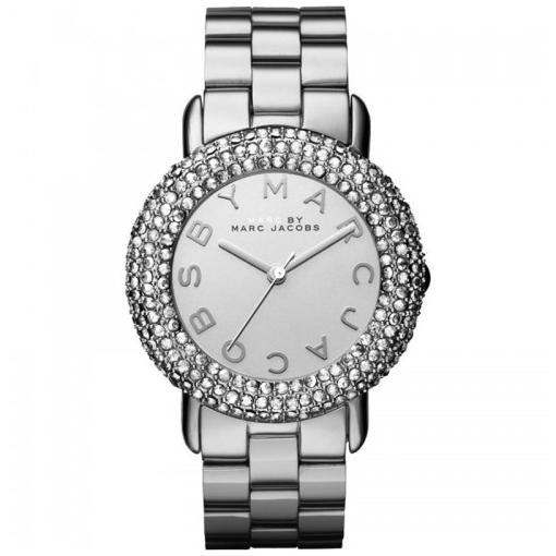 Marc Jacobs MBM3190 Marci Crystal Silver Stainless Steel Ladies Watch