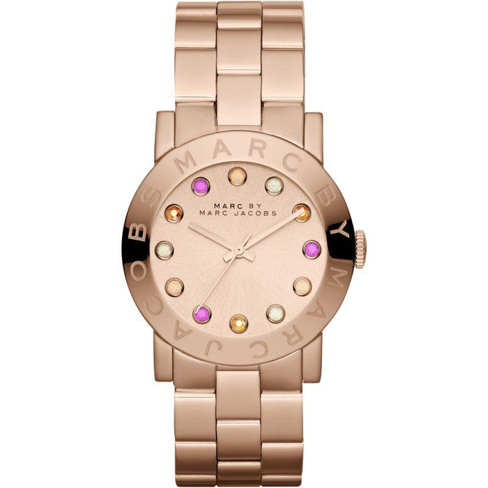 Marc Jacobs MBM3216 AMY Rose Gold Stainless Steel  Ladies Watch