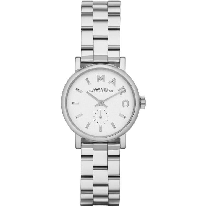 Marc Jacobs MBM3246 Mini Baker Silver Stainless Steel  Ladies Watch