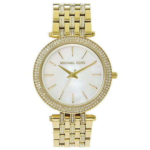 Ladies Darci Gold Two Tone Glitz Michael Kors Watch MK3219