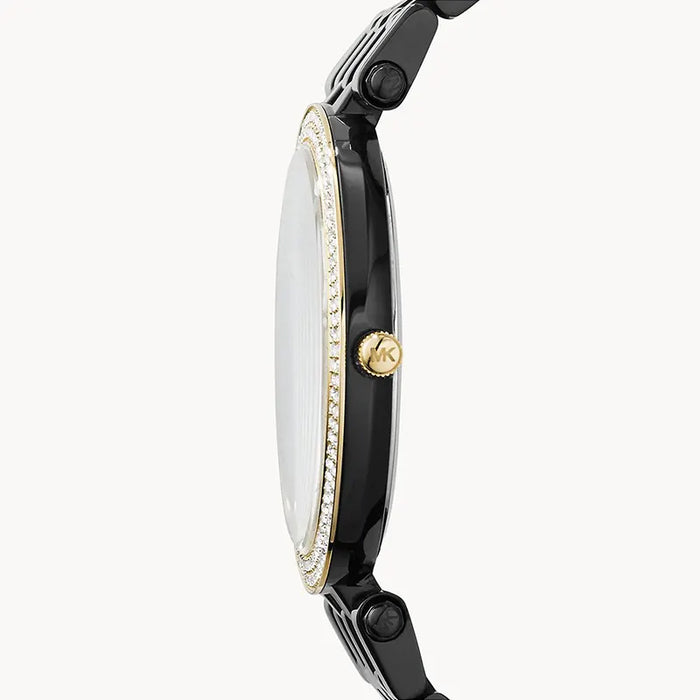 Michael Kors MK3322 Darci Black Stainless Steel Bracelet Ladies Watch